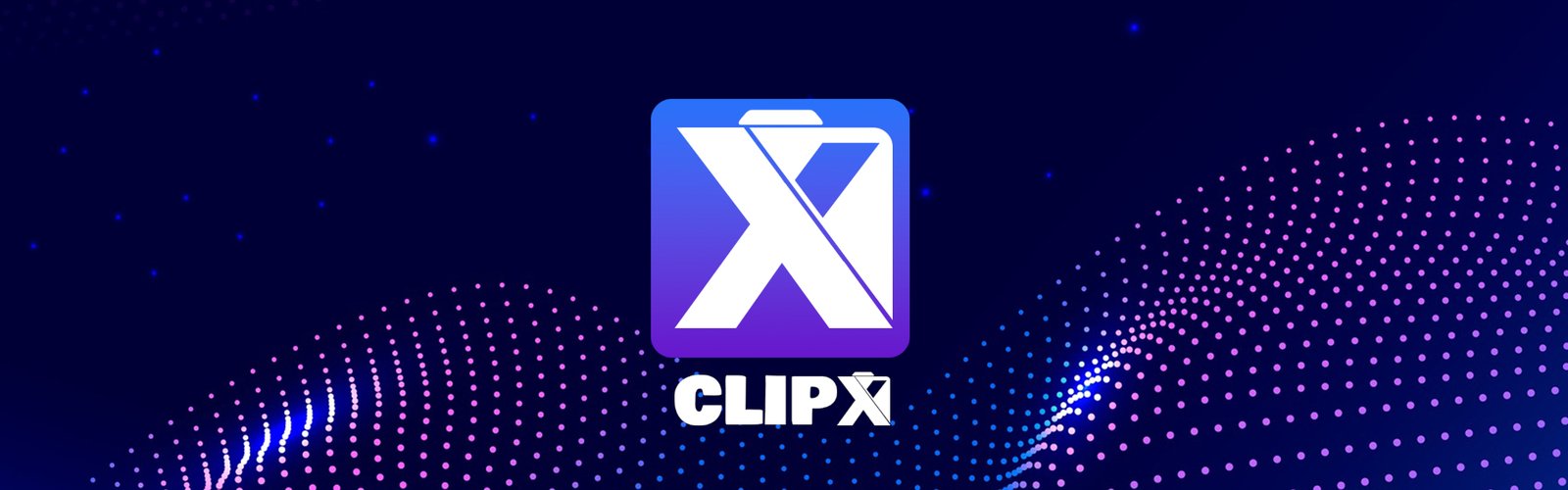 Clip-X header background